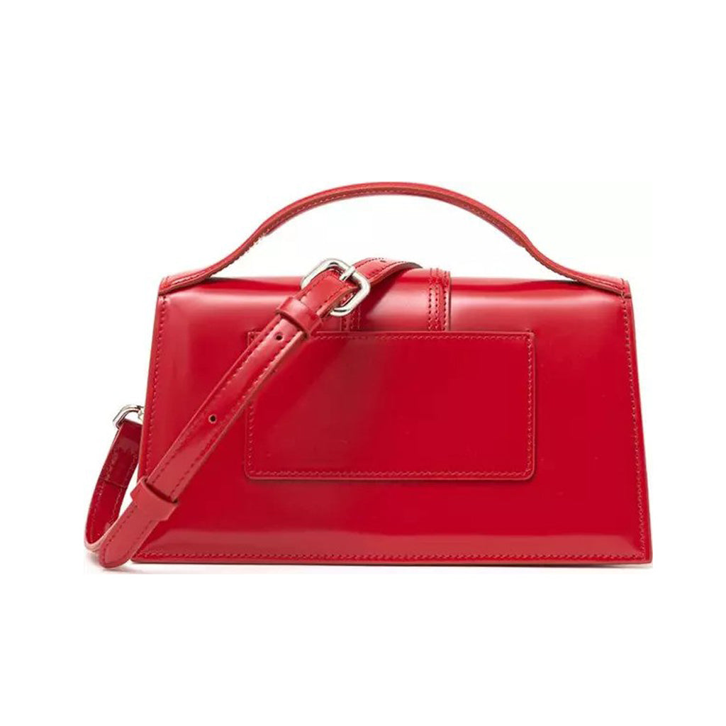 Jacquemus  - Le Grand Bambino Red Leather Shoulder Bag