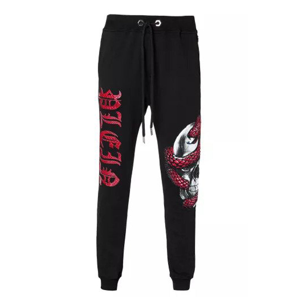 Philipp plein - Pantaloni tuta S74KB0201 MOTIVATION