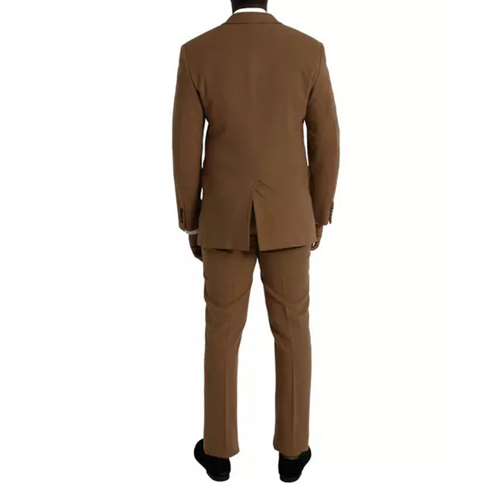 Prada - Brown Cashmere 2 Piece Single Breasted Suit