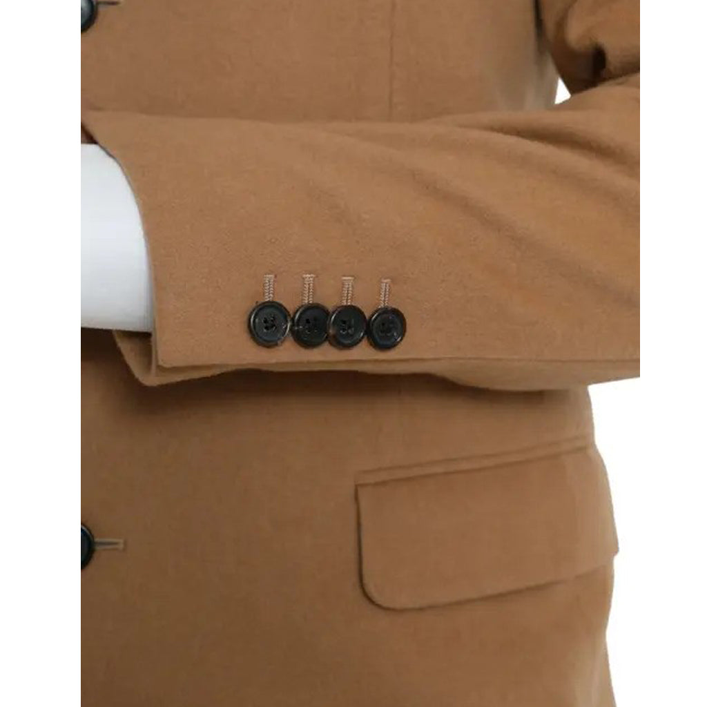 Prada - Brown Cashmere 2 Piece Single Breasted Suit