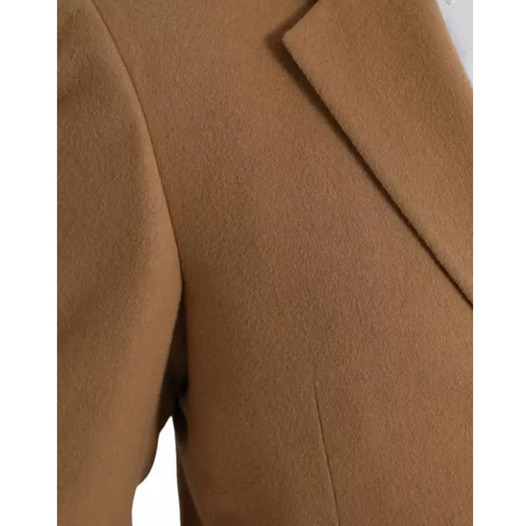 Prada - Brown Cashmere 2 Piece Single Breasted Suit