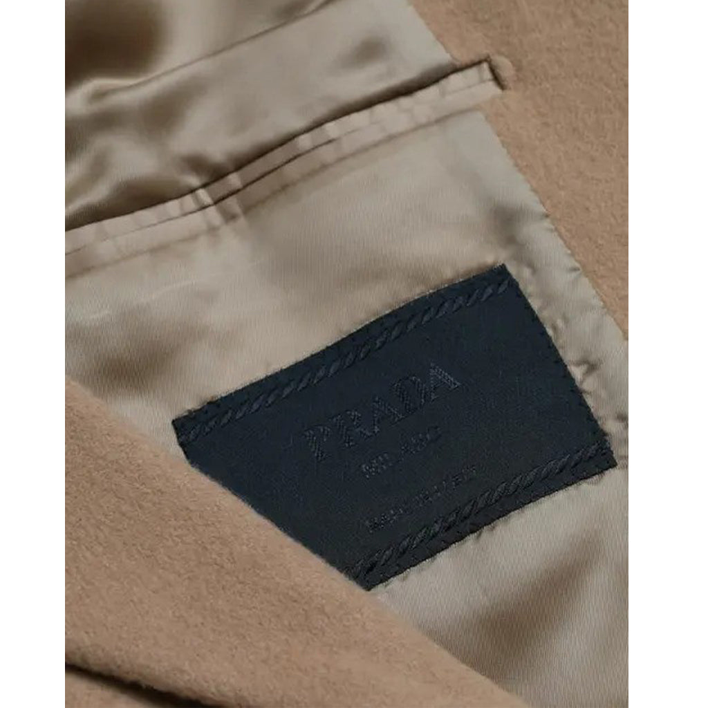 Prada - Brown Cashmere 2 Piece Single Breasted Suit