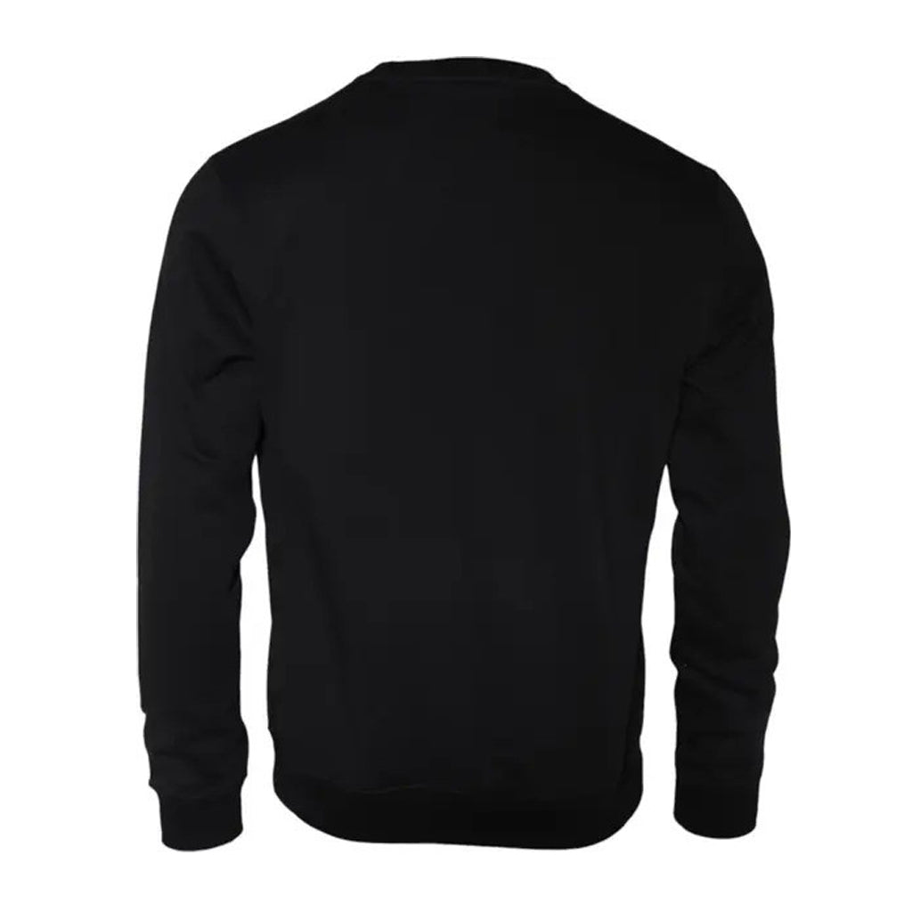 Versace - Black Medusa Fleece Cotton Crew Neck Sweatshirt Sweater