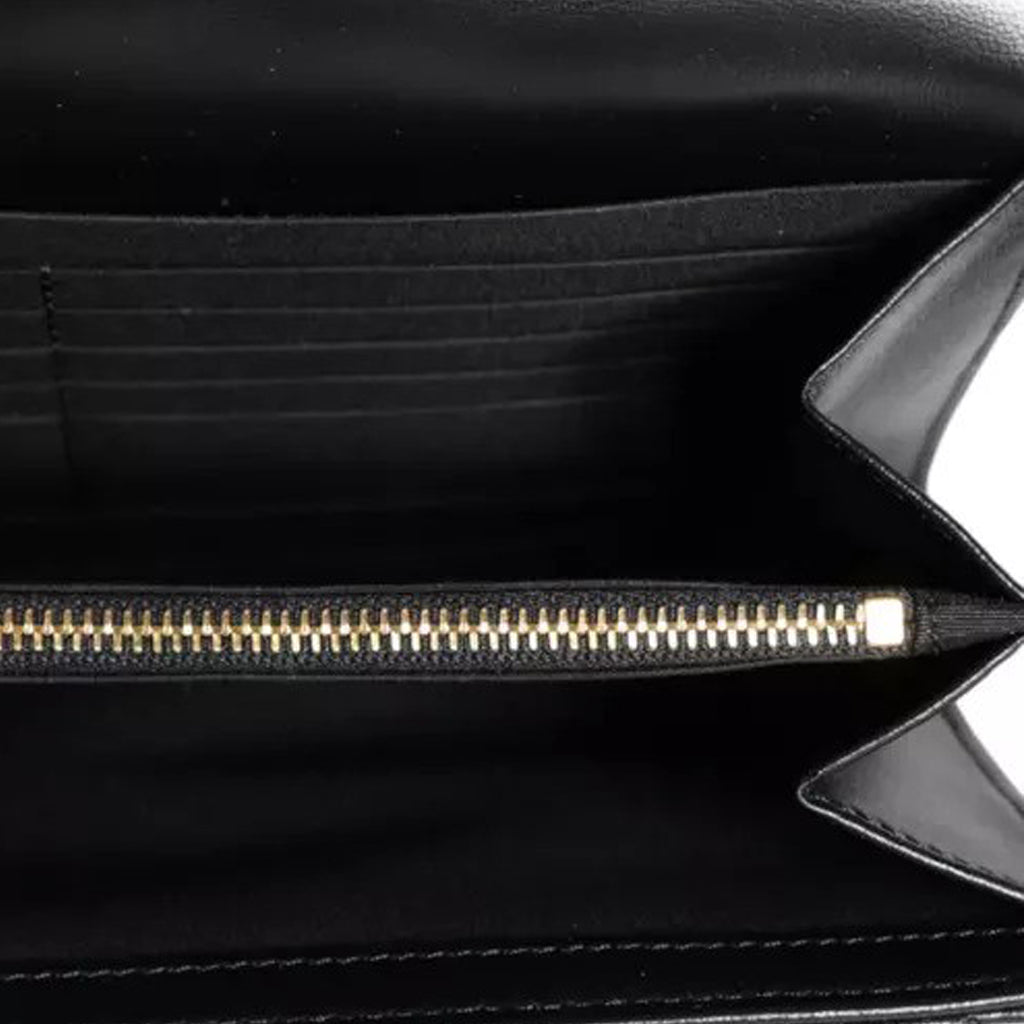 Versace Black Quilted Nappa Leather Crossbody Shoulder Bag