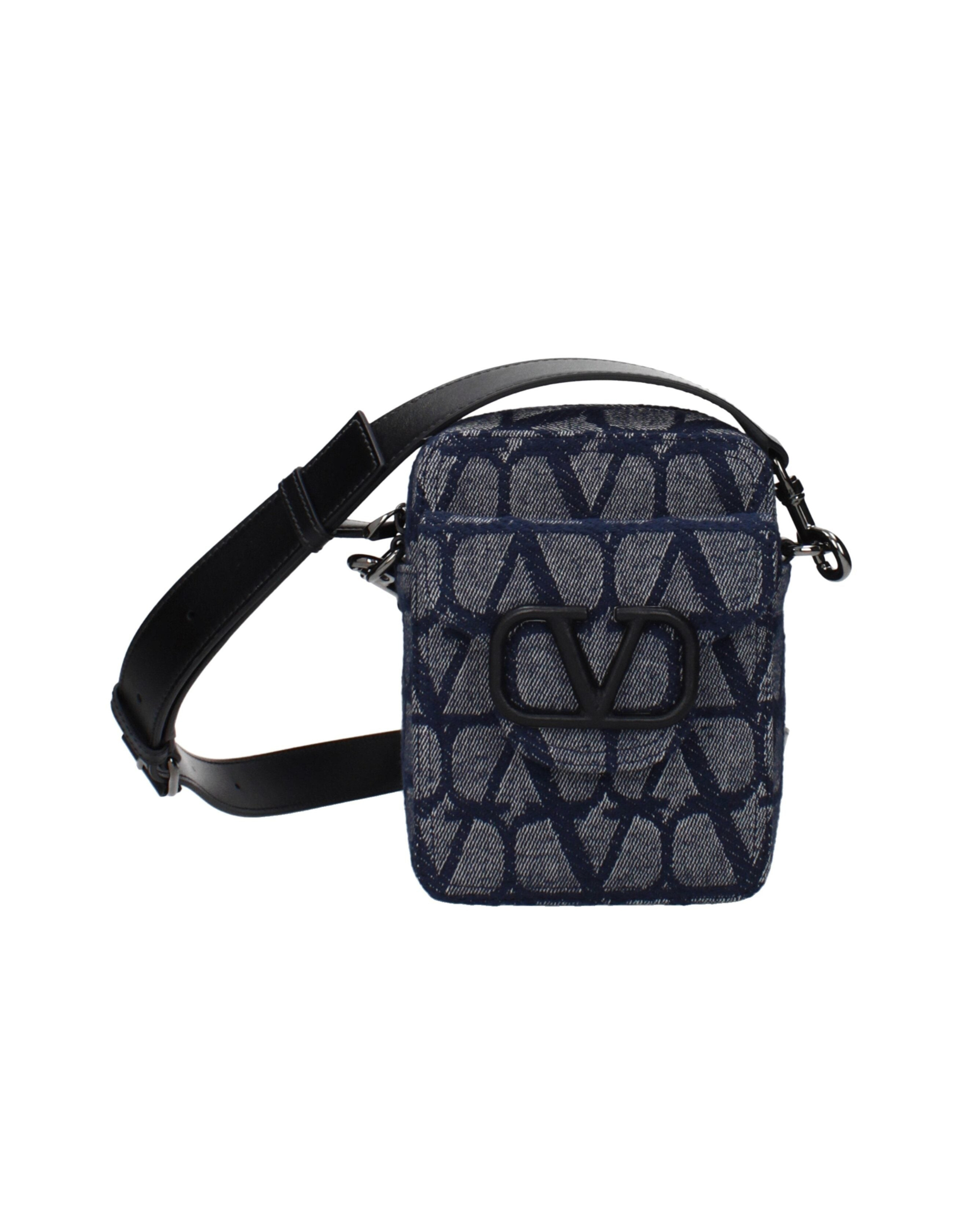 Valentino Garavani – VLogo Signature Denim Crossbody Bag